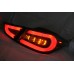 Hyundai Elantra 12- Smoke Light Bar LED Tail Lamp